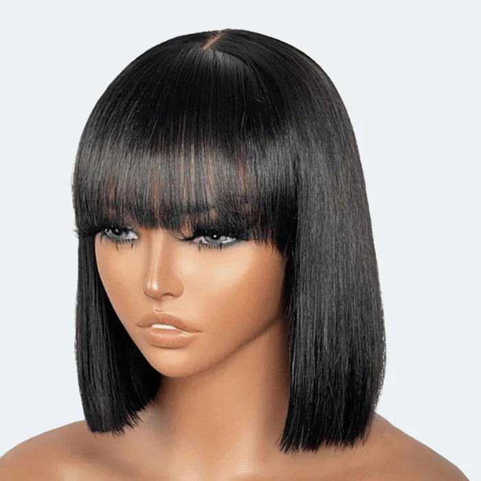 12" YAKI STRAIGHT BOB WITH BANGS
