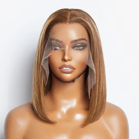 12" 13X4 STRAIGHT P4/27 LACE FRONT WIG