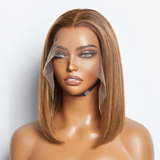 12" 13X4 STRAIGHT P4/27 LACE FRONT WIG
