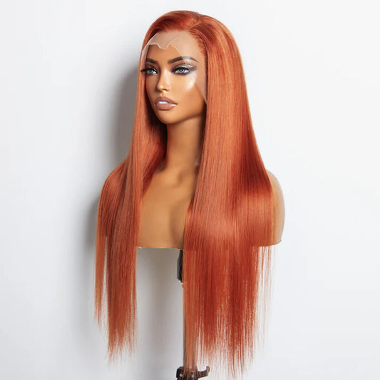 24" 13X4 GINGER LACE FRONT WIGS